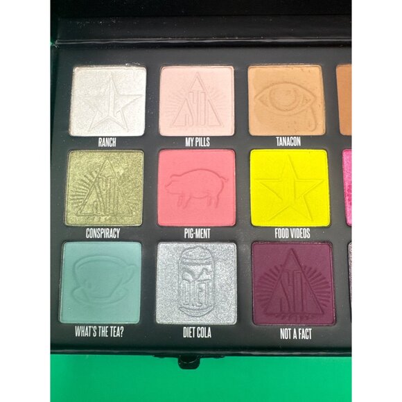 Jeffree Star Conspiracy Eyeshadow Palette 18 Shades Bold & Neutral Colors Vegan - Picture 4 of 5